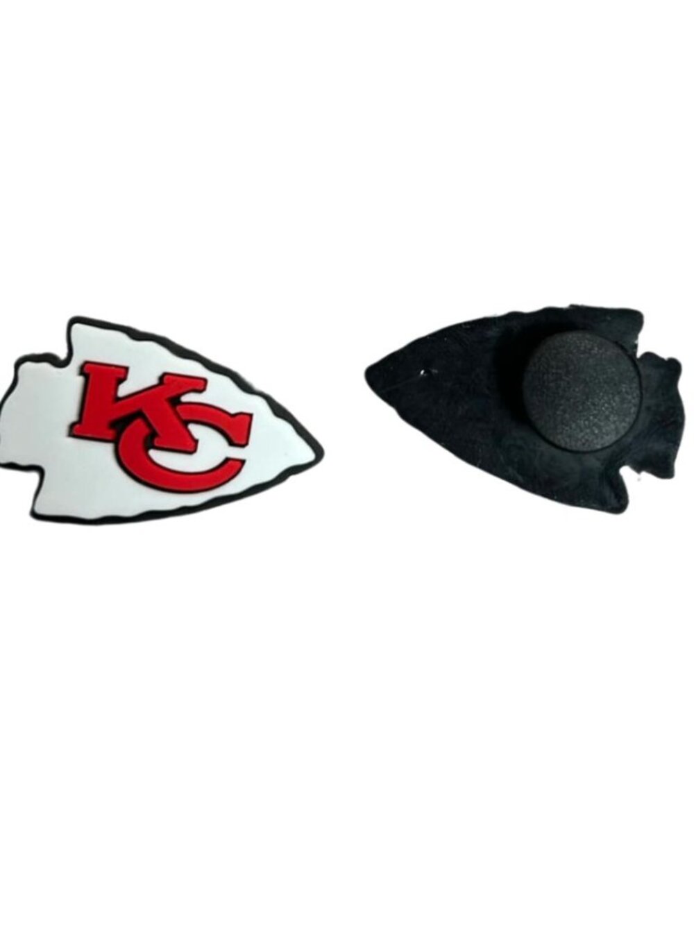 Kansas City Chiefs Logo Shoe Charm - fits crocs NWT